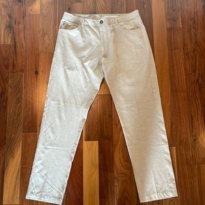 Linksoul Recycled Bamboo 5 pocket Boardwalker chinos. 35R (35x32). EUC.